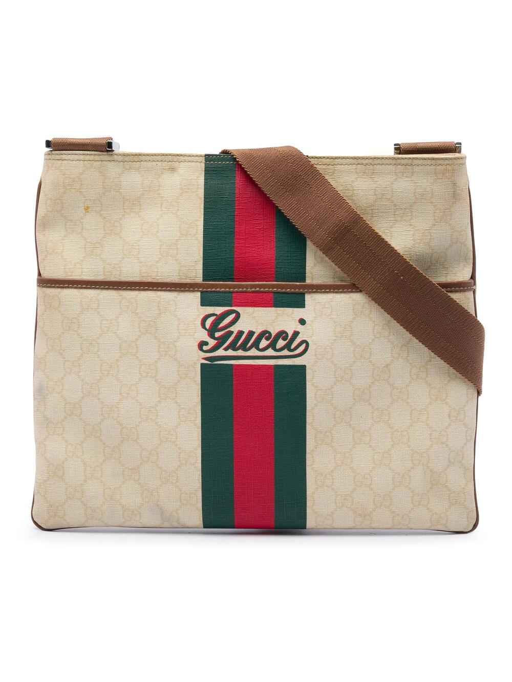 Gucci Front Pocket Messenger Bag Gg #365901G49B